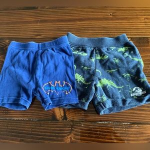 Batman & Jurassic Park /2T Shorts Bundle